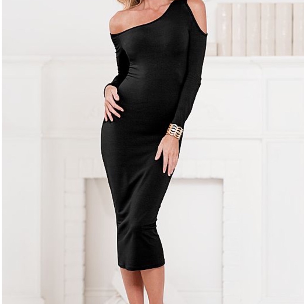 Open shoulder dress